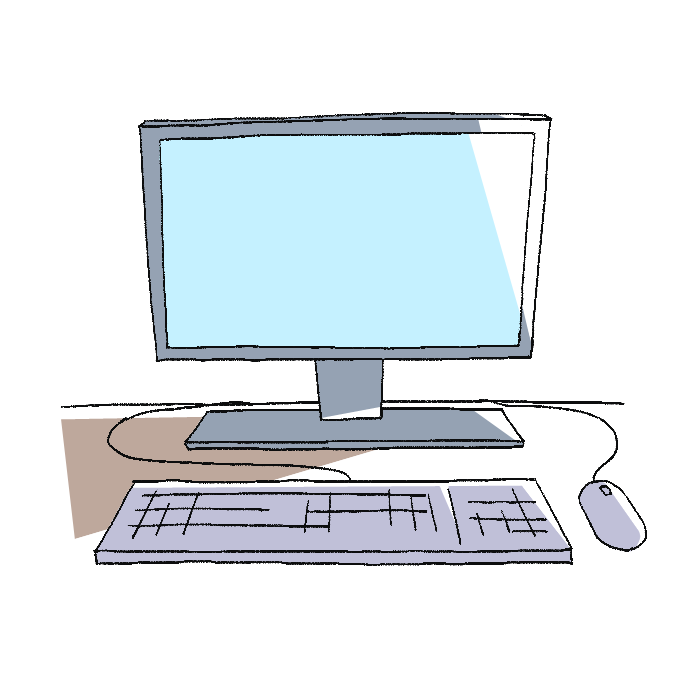 パソコンのイラスト